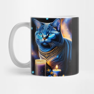 Witchy British Shorthair Mug